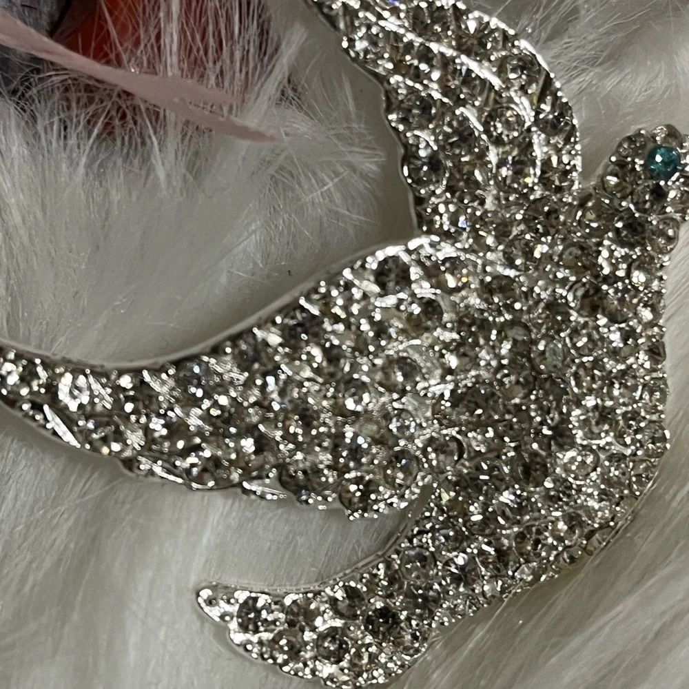 Paloma Blanca Peace Doves Brooch